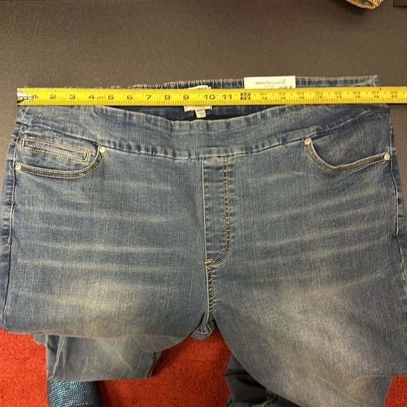 69.  NWT westbound high rise skinny pull on jegging size 20 w R - Picture 6 of 9